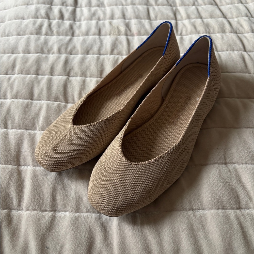 Rothy’s square toe flat 5.5